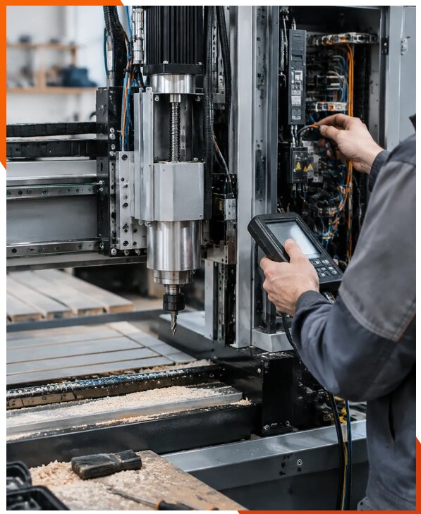 Ремонт деревообрабатывающих станков с ЧПУ в Воронеже