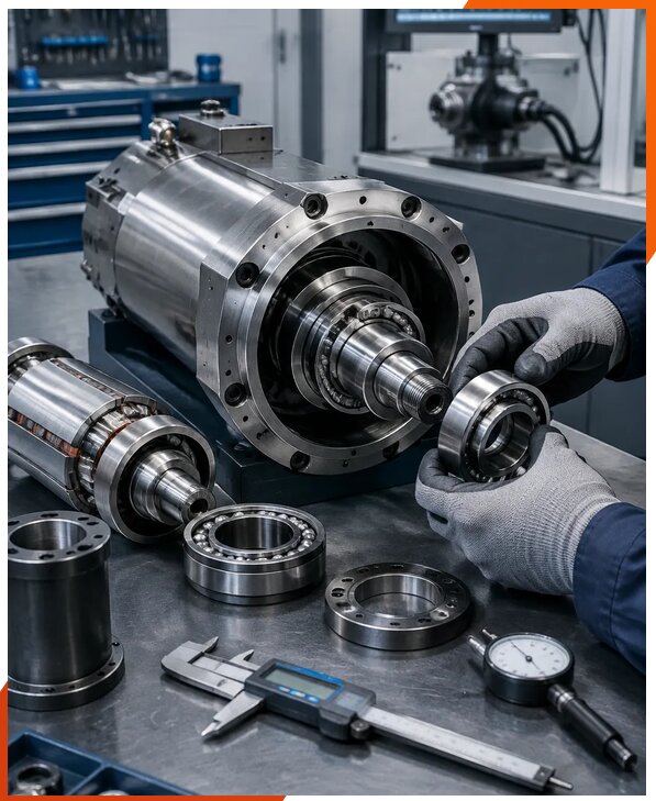 Ремонт мотор-шпинделей в Воронеже от 16112 р. | ЮнионикРу